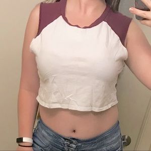 Cropped Forever 21 t-shirt